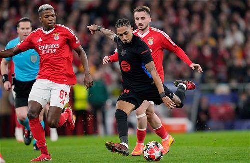 本菲卡 vs 巴塞罗那